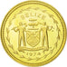 Moneda, Belice, 5 Cents, 1974, Franklin Mint, SC, Níquel - latón, KM:39