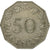 Moneta, Malta, 50 Cents, 1972, British Royal Mint, MS(63), Miedź-Nikiel, KM:12