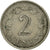 Coin, Malta, 2 Cents, 1977, British Royal Mint, AU(55-58), Copper-nickel, KM:9
