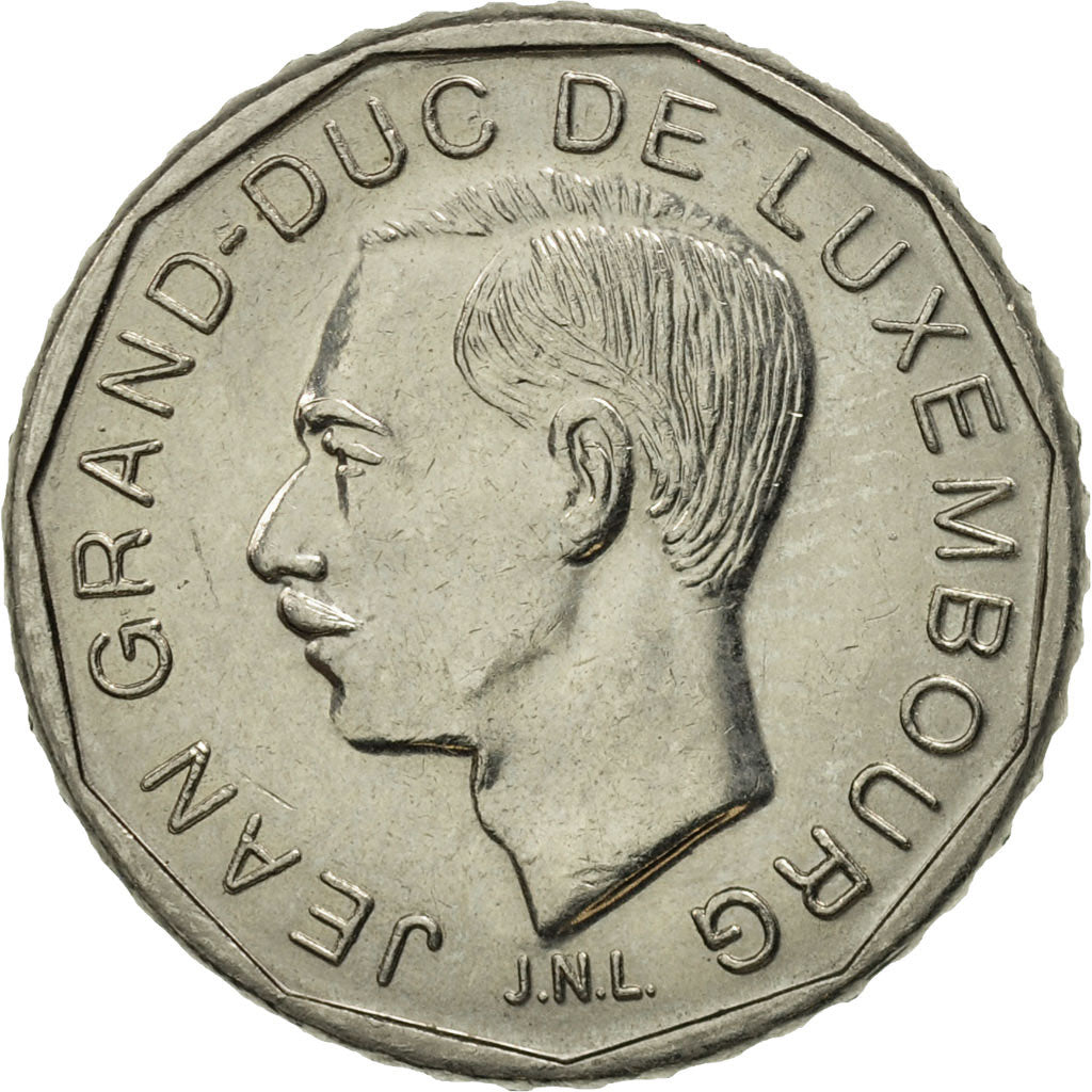 Coin, Luxembourg, Jean, 50 Francs, 1987, MS(63), Nickel, KM:62