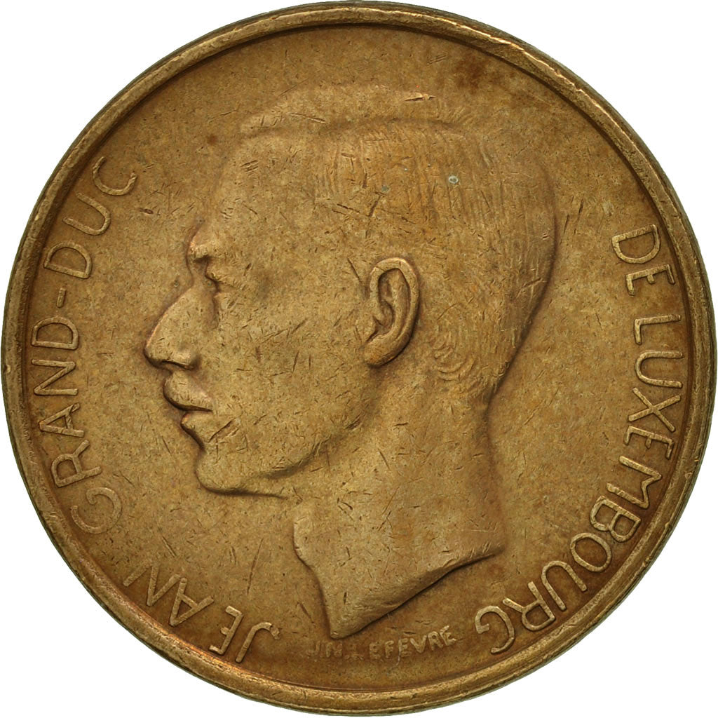 Munten, Luxemburg, Jean, 20 Francs, 1982, UNC-, Aluminum-Bronze, KM:58