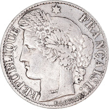 Monnaie, France, Cérès, 50 Centimes, 1881, Paris, TB+, Argent, Gadoury:419a
