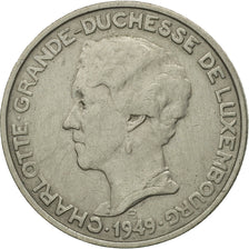 Coin, Luxembourg, Charlotte, 5 Francs, 1949, MS(63), Copper-nickel, KM:50