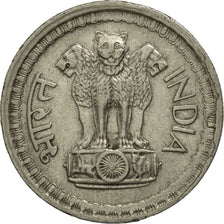 INDIA-REPUBLIC, 50 Paise, 1971, MS(60-62), Nickel, KM:58.2