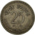 Coin, INDIA-REPUBLIC, 25 Paise, 1984, AU(55-58), Copper-nickel, KM:49.1