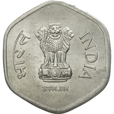 Coin, INDIA-REPUBLIC, 20 Paise, 1985, MS(63), Aluminum, KM:44