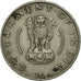 Coin, INDIA-REPUBLIC, 1/4 Rupee, 1954, Calcutta, MS(60-62), Nickel, KM:5.3