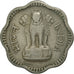 Coin, INDIA-REPUBLIC, 10 Naye Paise, 1957, MS(60-62), Copper-nickel, KM:24.1