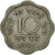 Moneta, INDIE-REPUBLIKA, 10 Naye Paise, 1957, MS(60-62), Miedź-Nikiel, KM:24.1