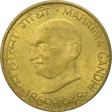 INDIA-REPUBLIC, 20 Paise, 1969, MS(60-62), Aluminum-Bronze, KM:42.1
