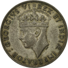 EAST AFRICA, George VI, Shilling, 1945, EF(40-45), Silver, KM:28.4