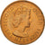 Moneda, Mauricio, Elizabeth II, 5 Cents, 1978, EBC+, Bronce, KM:34