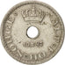 Norvegia, Haakon VII, 10 Öre, 1947, BB, Rame-nichel, KM:383