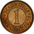 Coin, Mauritius, Elizabeth II, Cent, 1975, AU(55-58), Bronze, KM:31