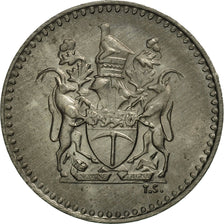 Rhodesia, 2-1/2 Cents, 1970, MS(60-62), Copper-nickel, KM:11