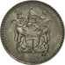 Rhodesia, 2-1/2 Cents, 1970, MS(60-62), Copper-nickel, KM:11