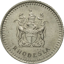 Rhodesia, 5 Cents, 1975, MS(63), Copper-nickel, KM:13