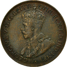 Coin, Australia, George V, 1/2 Penny, 1933, VF(20-25), Bronze, KM:22