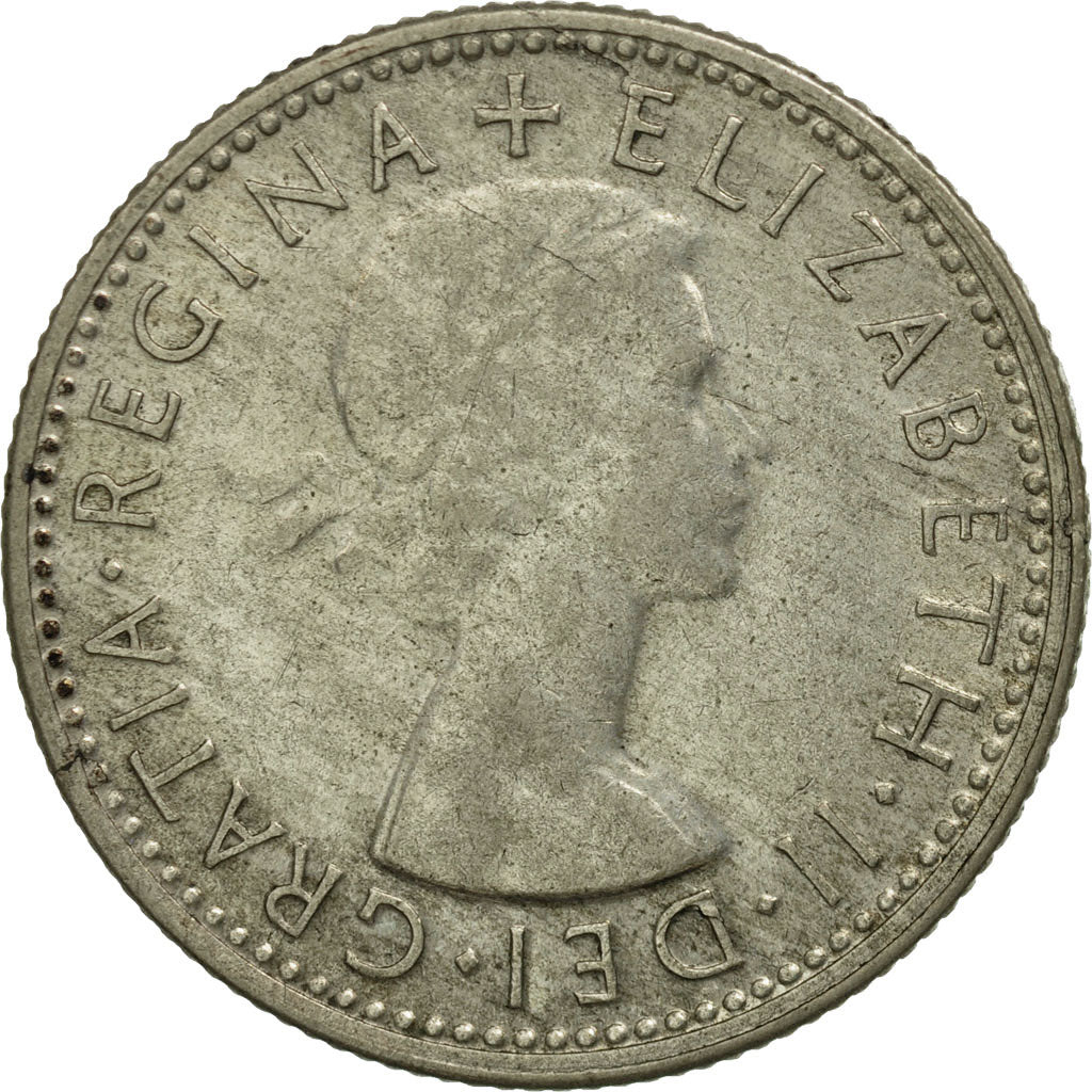 Australia, Elizabeth II, Shilling, 1953, Melbourne, MS(60-62), Silver, KM:53