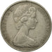 Moneta, Australia, Elizabeth II, 20 Cents, 1967, MS(60-62), Miedź-Nikiel, KM:66