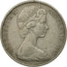 Coin, Australia, Elizabeth II, 20 Cents, 1967, MS(60-62), Copper-nickel, KM:66