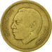Coin, Morocco, al-Hassan II, 20 Santimat, 1974, MS(60-62), Aluminum-Bronze