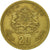 Coin, Morocco, al-Hassan II, 20 Santimat, 1974, MS(60-62), Aluminum-Bronze