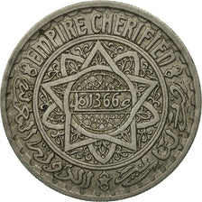 Coin, Morocco, Mohammed V, 10 Francs, 1946, Paris, MS(63), Copper-nickel, KM:44