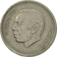 Morocco, al-Hassan II, 1/2 Dirham, 1987, Paris, MS(63), Copper-nickel, KM:87