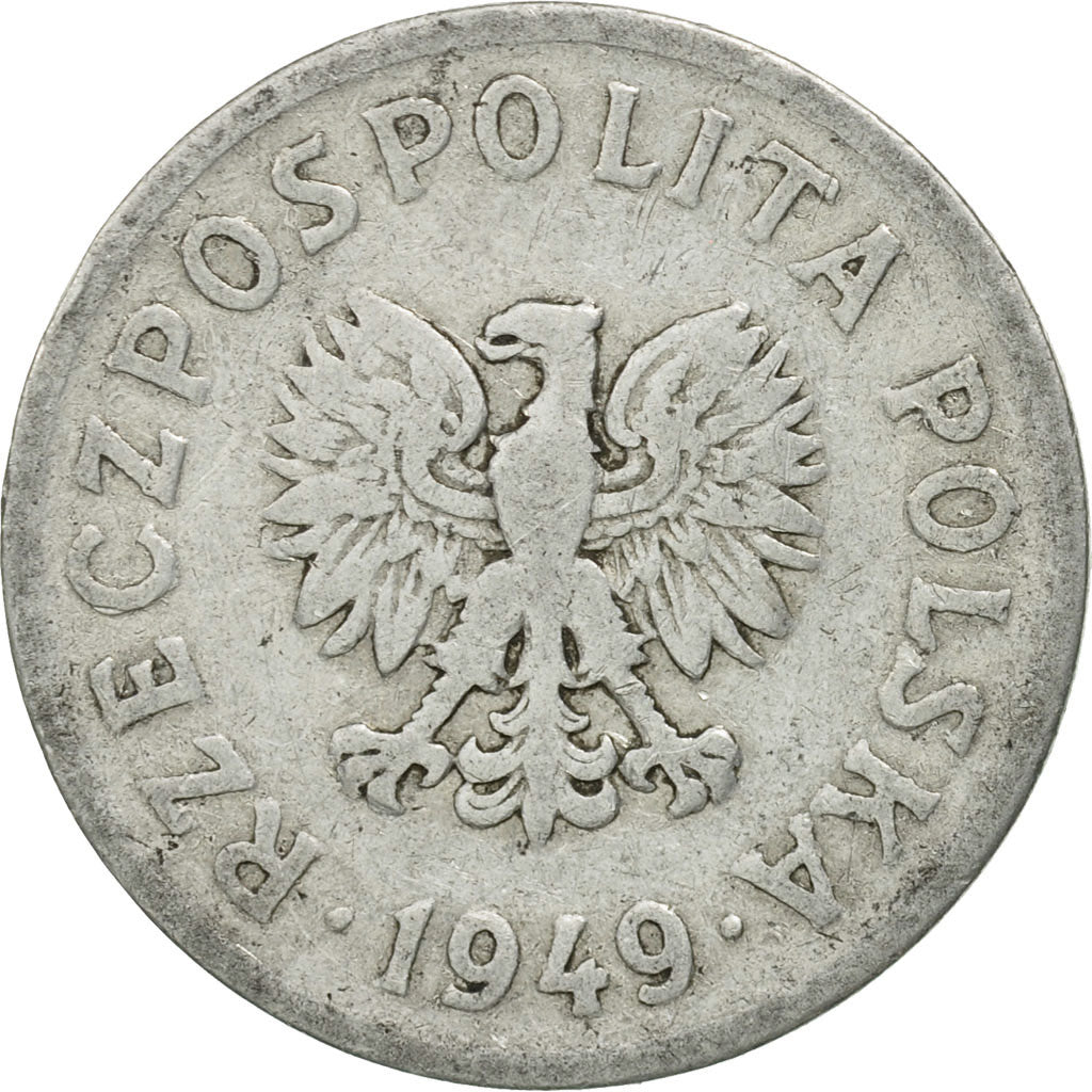 Monnaie, Pologne, 20 Groszy, 1949, Kremnica, SUP+, Copper-nickel, KM:43