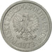 Coin, Poland, 10 Groszy, 1973, Warsaw, MS(63), Aluminum, KM:AA47