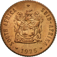 Coin, South Africa, 1/2 Cent, 1975, MS(63), Bronze, KM:81