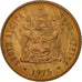 Coin, South Africa, 2 Cents, 1975, MS(63), Bronze, KM:83