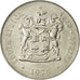 Coin, South Africa, 50 Cents, 1975, MS(63), Nickel, KM:87