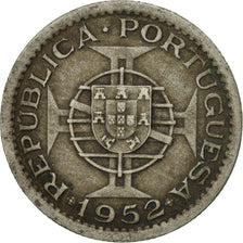 Guinea-Bissau, 2-1/2 Escudos, 1952, VZ, Copper-nickel, KM:9