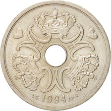 DENMARK, 2 Kroner, 1994, Copenhagen, KM #874.1, MS(60-62), Copper-Nickel, 24.5