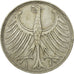 GERMANY - FEDERAL REPUBLIC, 5 Mark, 1963, Munich, MS(60-62), Silver, KM:112.1