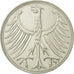 Coin, GERMANY - FEDERAL REPUBLIC, 5 Mark, 1964, Karlsruhe, MS(63), Silver