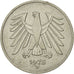 Coin, GERMANY - FEDERAL REPUBLIC, 5 Mark, 1975, Munich, MS(63), Copper-Nickel