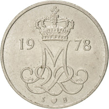 DENMARK, 10 Ore, 1978, Copenhagen, KM #860.1, AU(55-58), Copper-Nickel, 18