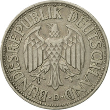 Coin, GERMANY - FEDERAL REPUBLIC, Mark, 1950, Munich, MS(63), Copper-nickel