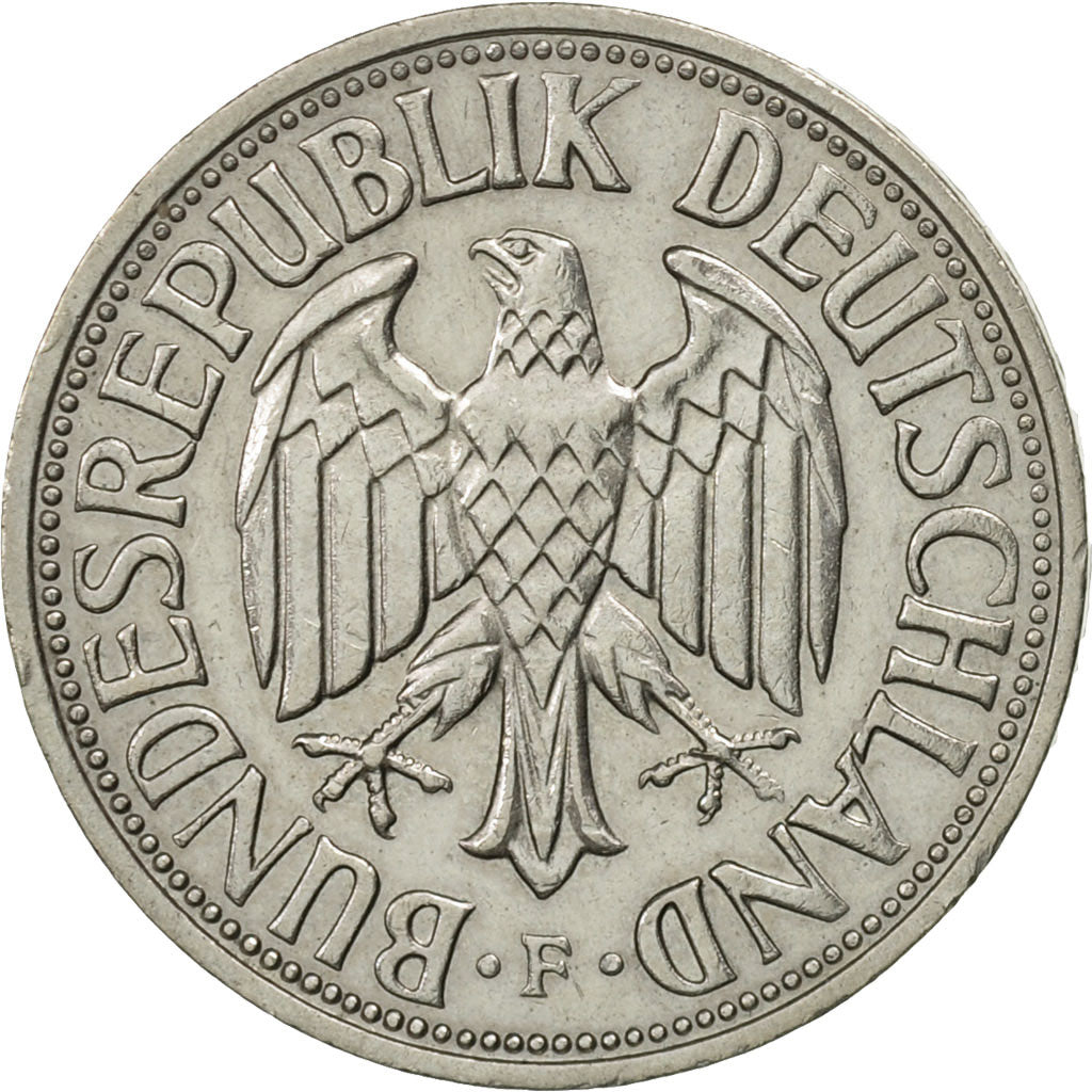 Coin, GERMANY - FEDERAL REPUBLIC, Mark, 1959, Stuttgart, MS(63), Copper-nickel