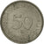Coin, GERMANY - FEDERAL REPUBLIC, 50 Pfennig, 1971, Karlsruhe, MS(63)