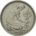 Coin, GERMANY - FEDERAL REPUBLIC, 50 Pfennig, 1950, Munich, MS(63)