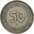 Coin, GERMANY - FEDERAL REPUBLIC, 50 Pfennig, 1950, Hambourg, MS(63)