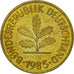 GERMANIA - REPUBBLICA FEDERALE, 5 Pfennig, 1985, Karlsruhe, SPL, Acciaio