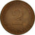 Coin, GERMANY - FEDERAL REPUBLIC, 2 Pfennig, 1981, Stuttgart, MS(63), Copper