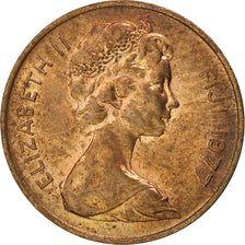 Monnaie, Fiji, Elizabeth II, Cent, 1977, SPL, Bronze, KM:39