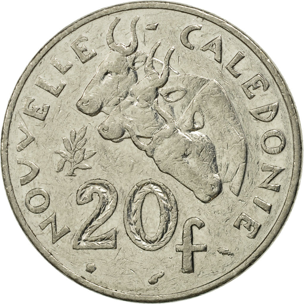 Monnaie, Nouvelle-Calédonie, 20 Francs, 1990, Paris, SPL, Nickel, KM:12