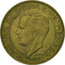 Monaco, Rainier III, 20 Francs, Vingt, 1950, MS(60-62), Aluminum-Bronze, KM:131